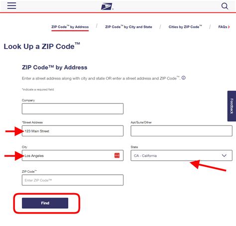 usps zip code verification